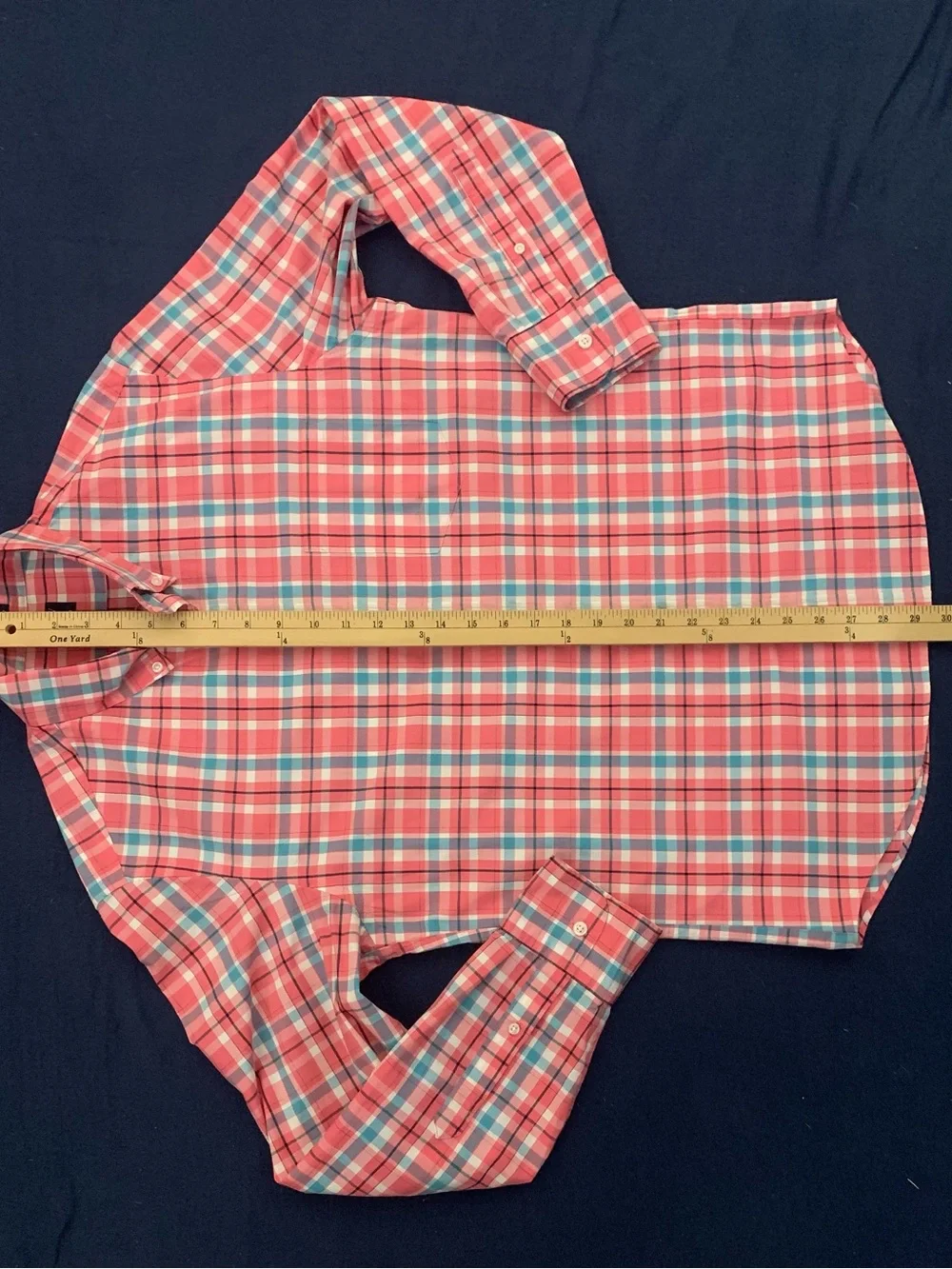 J CREW Slim Untucked Flex Washed Plaid Shirt